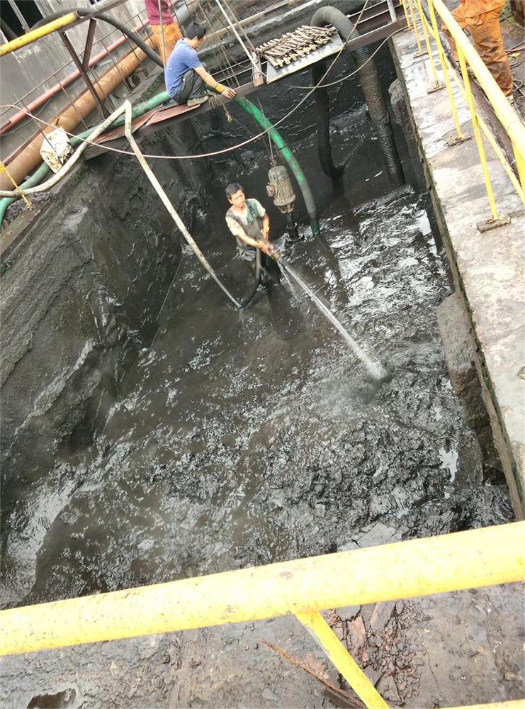 临河沉淀池清掏-污水池清理